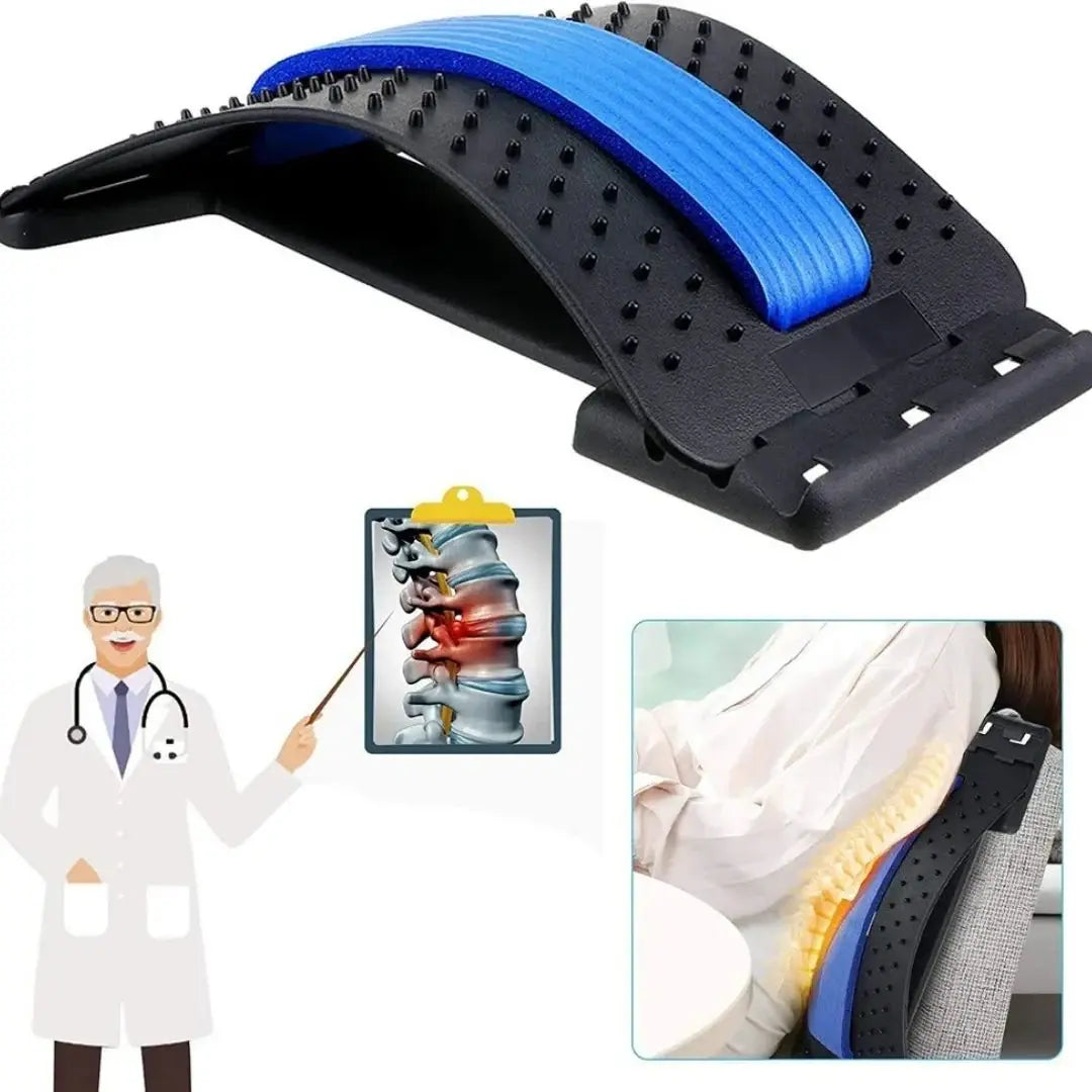 Adjustable Back And Neck Stretcher